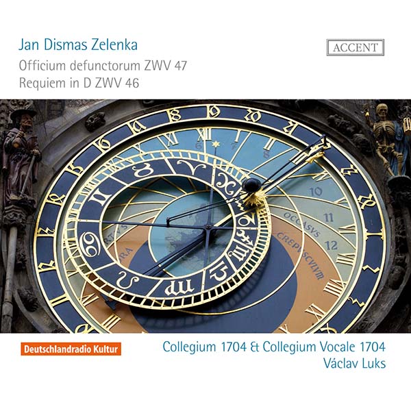 Jan Dismas Zelenka Officium defunctorum ZWV 47 Requiem in D ZWV 46 za Augusta Silného