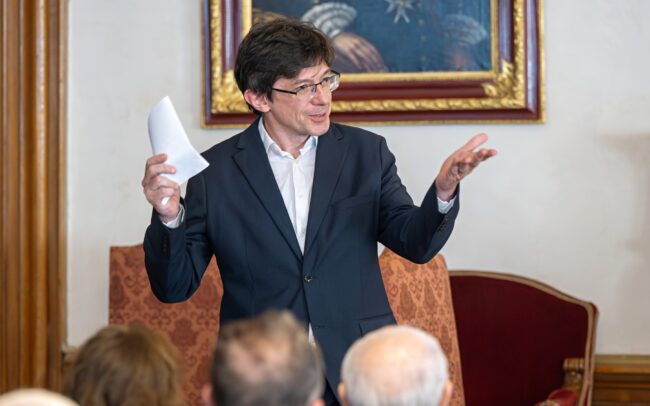 Václav Luks představuje program koncertu