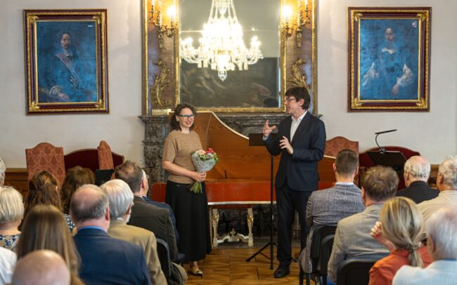 Poděkování Veronice Hyksové za téměř 20 let spolupráce